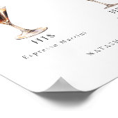 カクテルコンテンポラリーのシグネチャードリンク ポスター (角)