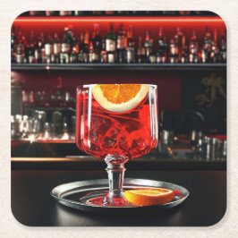 カクテルコースター02 スクエアペーパーコースター
