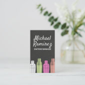 カクテルシェーカー 名刺 (スタンド正面)