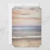 カクテルシーシェル航海のブライダルシャワー 招待状 (裏面)