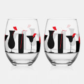 カクテルステムレスワイングラス ステムなしワイングラス (裏面)