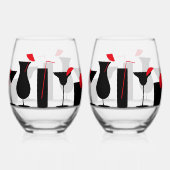 カクテルステムレスワイングラス ステムなしワイングラス (正面)