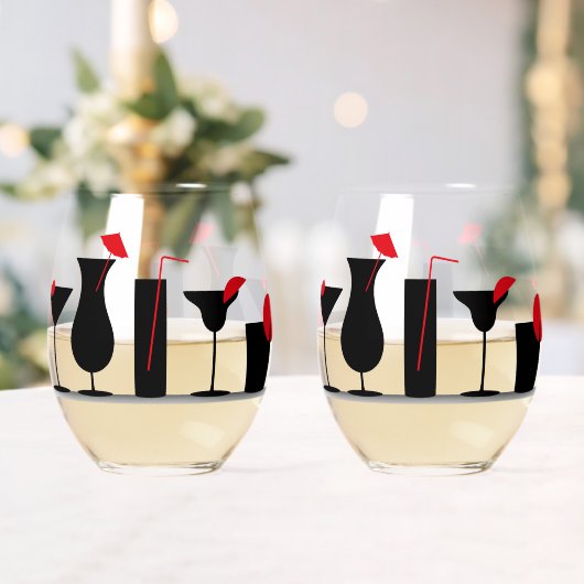 カクテルステムレスワイングラス ステムなしワイングラス (インサイチュ (ウェディング))