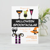 カクテルスポオクタキュラーハローウィンパーティ 招待状 (スタンド正面)
