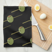 「カクテルタイム」バー キッチンタオル (四つ折り)