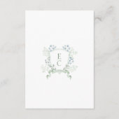 カクテルディナー結婚踊り エンクロージャーカード (裏面)