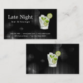カクテルドリンクイラストレーション | バー室 名刺 (正面/裏面)