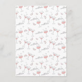 カクテルドリンク&グラスシグネチャーカクテルドリンク メニュー (裏面)