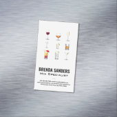 カクテルドリンク | Bartender マグネット名刺 (インサイチュ)
