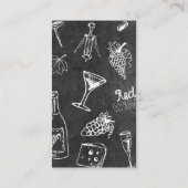 カクテルドリンク | Bartender 名刺 (裏面)