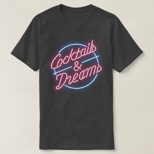 カクテルドリームズヴィンテージ Tシャツ (デザイン正面)