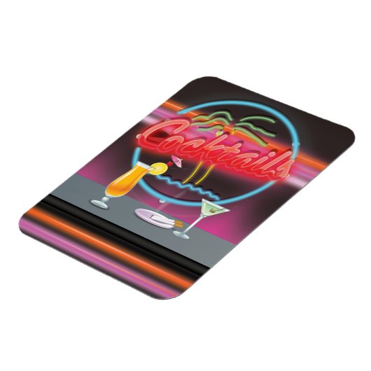 カクテルナイトクラブバー（ドリンク付） マグネット (左側)