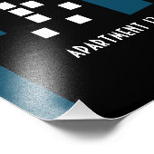 カクテルナイトパーティの招待状 フォトプリント            (角)