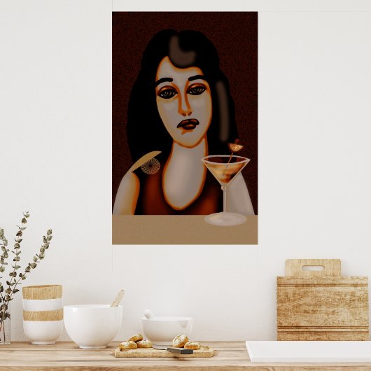 カクテルナイト ポスター (キッチン)