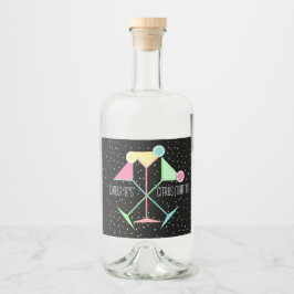 カクテルナイト マルティーニ リキュールボトルラベル