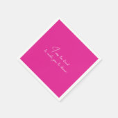 カクテルナプキンおもしろいピンクパーティー スタンダードカクテルナプキン (角)