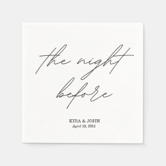 カクテルナプキンの前の夜 スタンダードカクテルナプキン