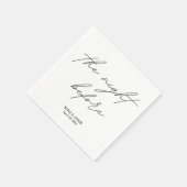 カクテルナプキンの前の夜 スタンダードカクテルナプキン (角)