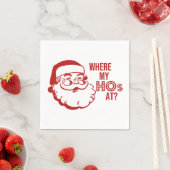 カクテルナプキンの私の足 スタンダードカクテルナプキン (インサイチュ)