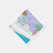 カクテルナプキンスとカリブのデザイン スタンダードカクテルナプキン (角)