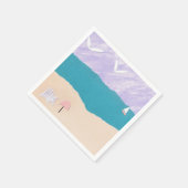 カクテルナプキンズビーチデザイン スタンダードカクテルナプキン (角)