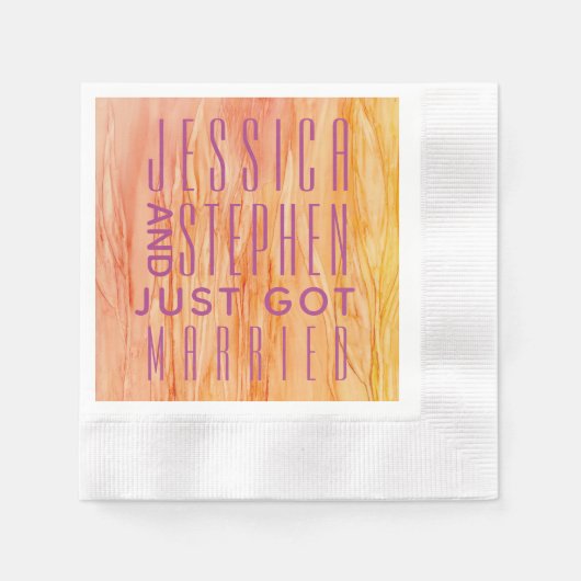 カクテルナプキンフレッシュフラワーズフローラ 縁ありカクテルナプキン (正面)