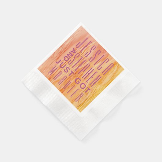 カクテルナプキンフレッシュフラワーズフローラ 縁ありカクテルナプキン (角)