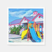 カクテルナプキンホープタウン小学校2-2021- スタンダードカクテルナプキン (正面)