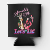 カクテルネオンおもしろい誕生日大人 缶クーラー (正面)