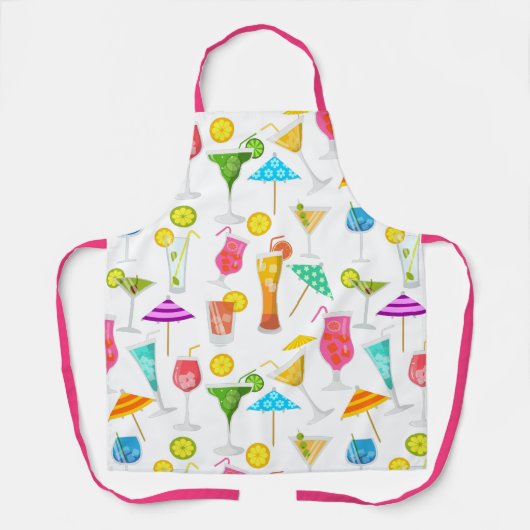 カクテルハッピーアワーパーティーバー エプロン (正面)