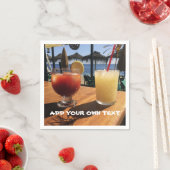 カクテルバイザシーカスタム文字 スタンダードカクテルナプキン (インサイチュ)