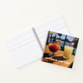 カクテルバイザシーカスタム文字 ノートブック (内部)