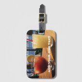 カクテルバイザシーカスタム文字 ラゲッジタグ (正面縦)