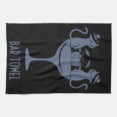 カクテルバータオル猫を飼う キッチンタオル (横)