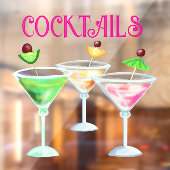 カクテルバードリンク看板 ウィンドウサイン (シート2)