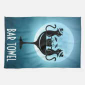 カクテルバー猫を飼う キッチンタオル (横)