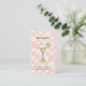 カクテルバー モバイルバー Mixologist ブランディング 名刺 (スタンド正面)