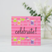 カクテルパーティの招待状 招待状 (スタンド正面)