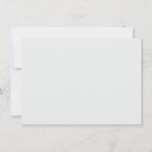 カクテルパーティの招待状 招待状 (裏面)