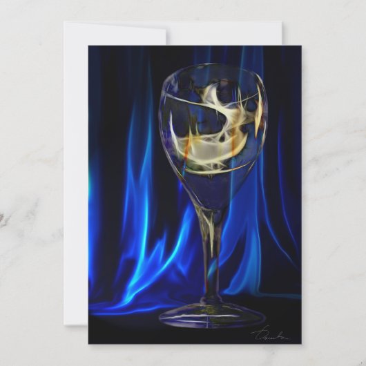 カクテルパーティの招待状 招待状 (正面)