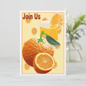 カクテルパーティーのご招待 招待状 (スタンド正面)