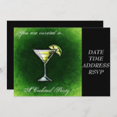 カクテルパーティーアッシーナ 招待状 (正面/裏面)