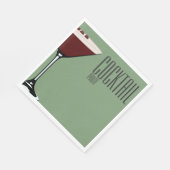 カクテルパーティーエスプレッソマルティニナプキン スタンダードランチョンナプキン (角)