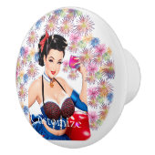 カクテルパーティーガールサンダー_コーブ セラミックノブ (右)