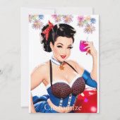 カクテルパーティーガールサンダー_コーブ 招待状 (正面)