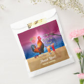 カクテルパーティートロピカルロスタおもしろいーサマービーチ フェイバーバッグ (封をした状態)