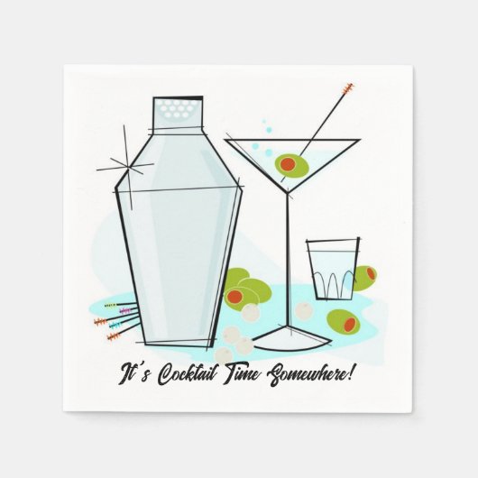 カクテルパーティーナプキン スタンダードカクテルナプキン (正面)