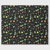 カクテルパーティーパターン ラッピングペーパー (フラット)