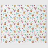 カクテルパーティープレゼント ラッピングペーパー (フラット)