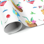 カクテルパーティープレゼント ラッピングペーパー (ロールコーナー)